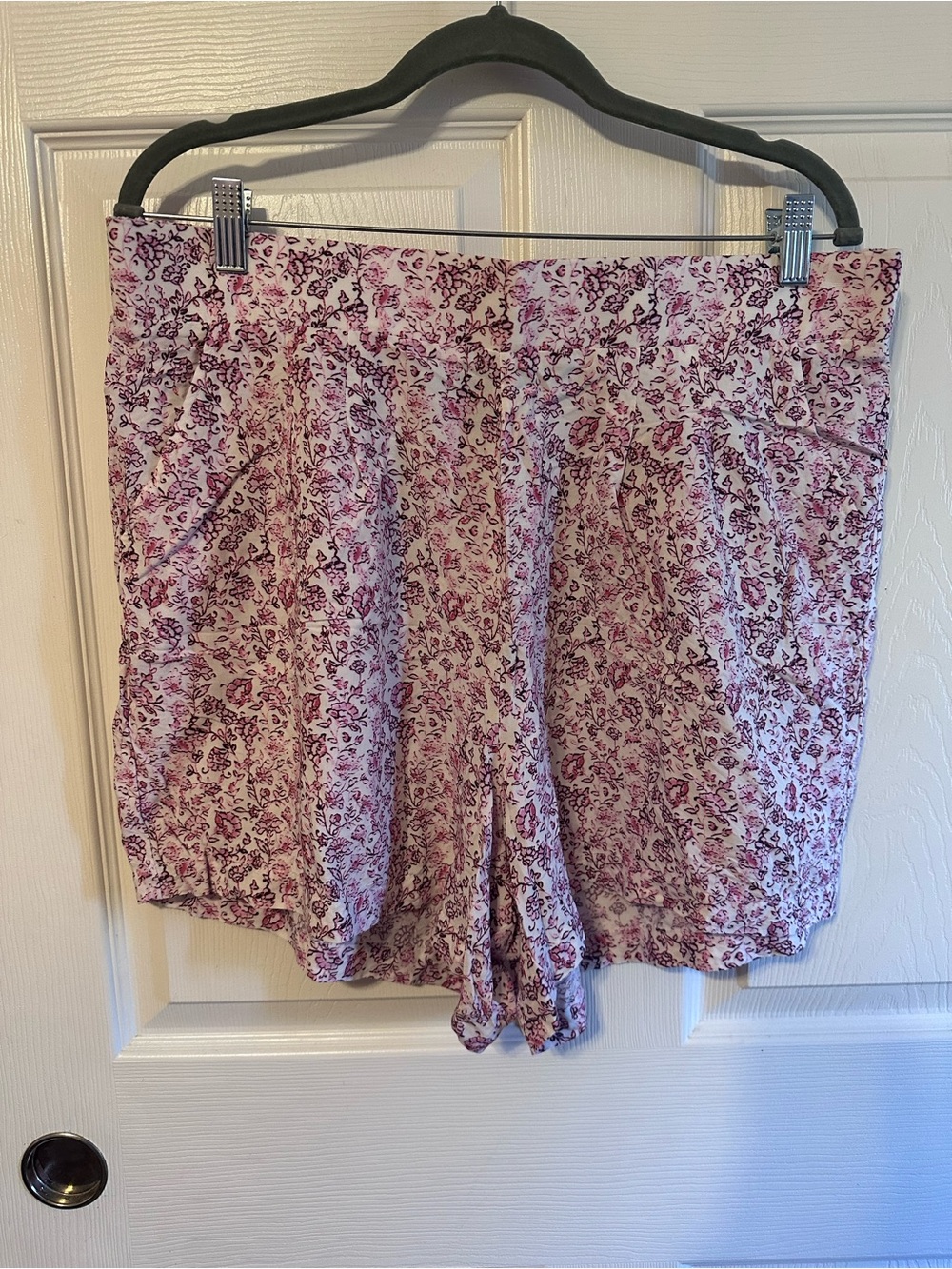 torrid Pink Floral Pull-On Lounge Shorts